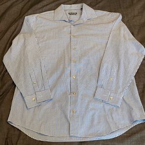 Kenneth Cole Men’s Long Sleeved Button Down Dress Shirt